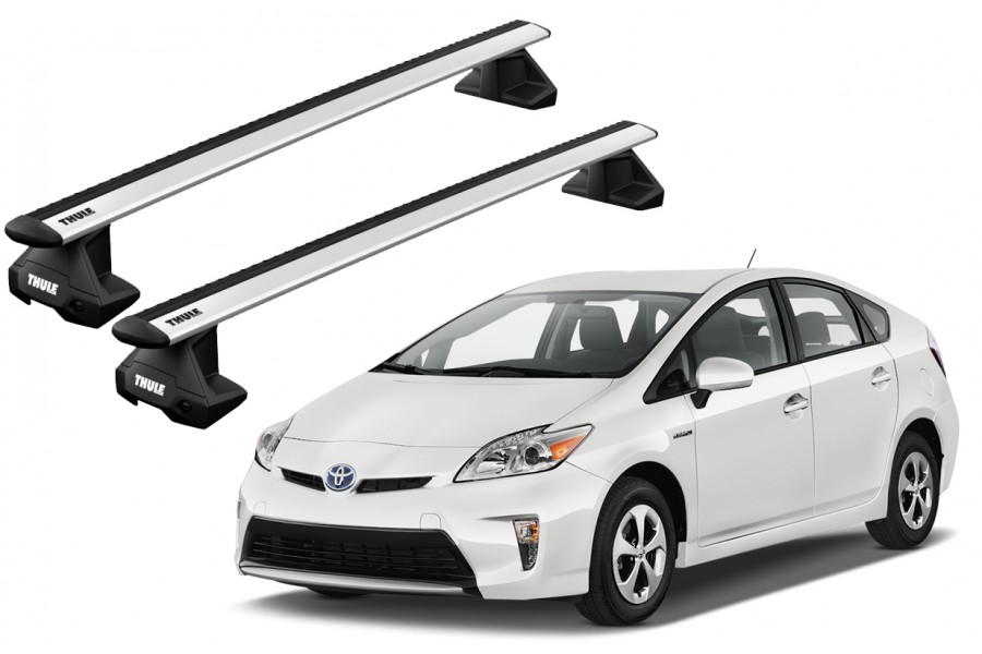 Barras THULE EVO WingBar para autos TOYOTA Prius 2009 a 2015