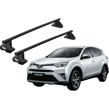 Barras THULE EVO SquareBar para autos TOYOTA RAV 4 2013 a 2015