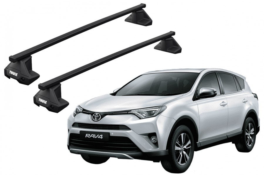 Barras THULE EVO SquareBar para autos TOYOTA RAV 4 2013 a 2015