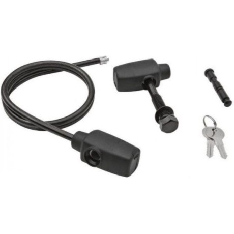 Cable de seguridad + Candado PB Cubo Sportrack