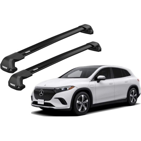 Barras Thule MERCEDES BENZ EQS 22-24 PF / EDGE Flush BLACK