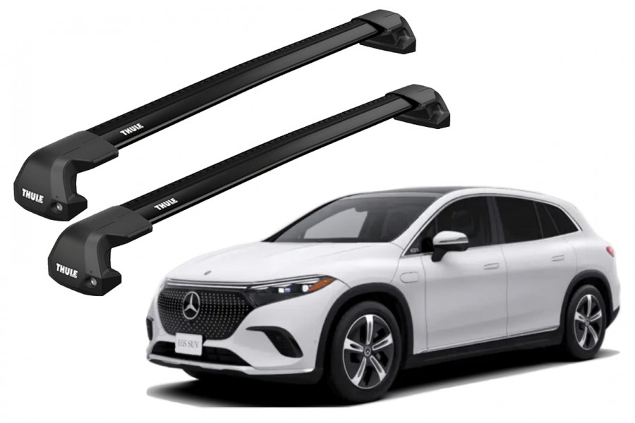 Barras Thule MERCEDES BENZ EQS 22-24 PF / EDGE Flush BLACK