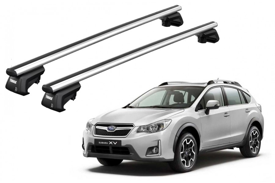 Barras THULE SmartRack XT AluBar para autos SUBARU XV 2012 a 2016