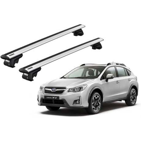 Barras THULE EVO WingBar para autos SUBARU XV 2012 a 2016