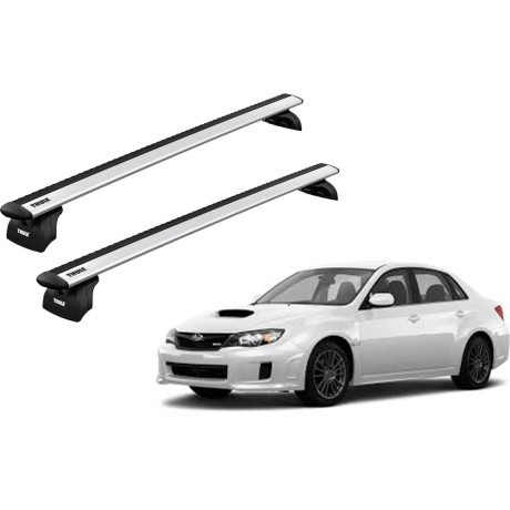 Barras THULE WingBar para autos SUBARU Impreza 2007 a 2011