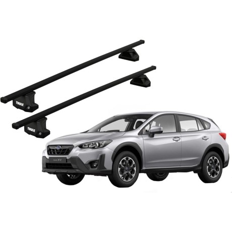 Barras THULE EVO SquareBar para autos SUBARU XV GT desde 2017 - 2022
