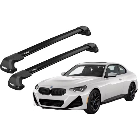 Barras THULE EDGE Flush para autos BMW 2 - Series (G42) desde 2022 negro