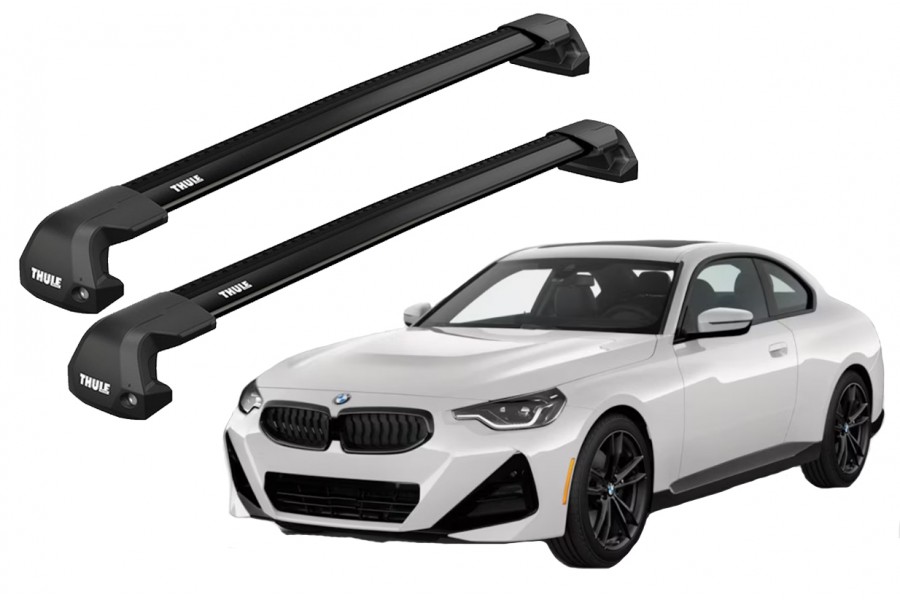 Barras THULE EDGE Flush para autos BMW 2 - Series (G42) desde 2022 negro