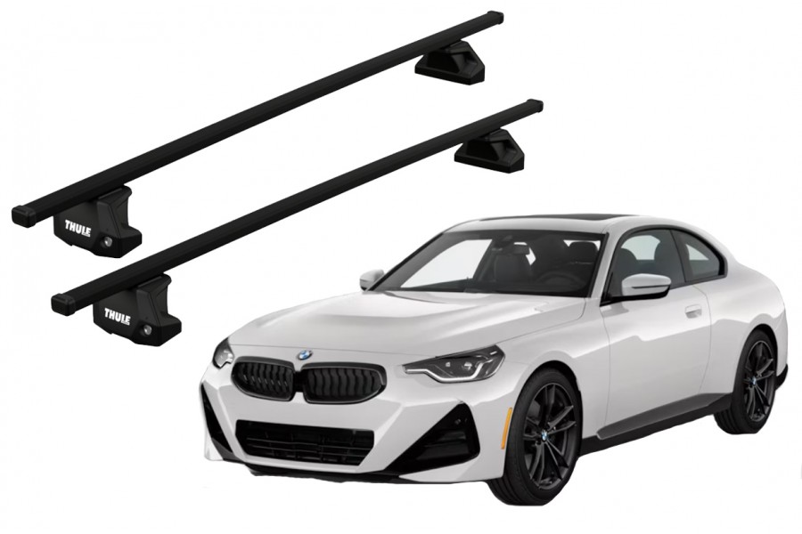 Barras THULE EVO SquareBar para autos BMW 2-Series (G42) desde 2022