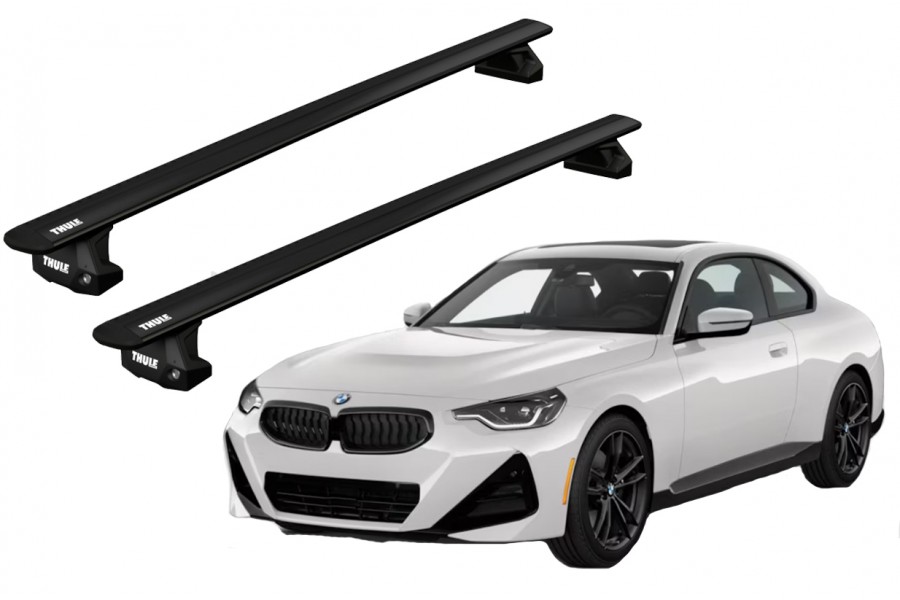 Barras THULE EVO WingBar para autos Mercedes Benz CLA (C118) desde 2019 negro