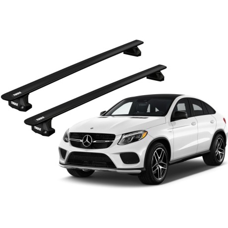 Barras THULE EVO WingBar para autos MERCEDES BENZ GLE Coupe (C167) desde 2019 negro