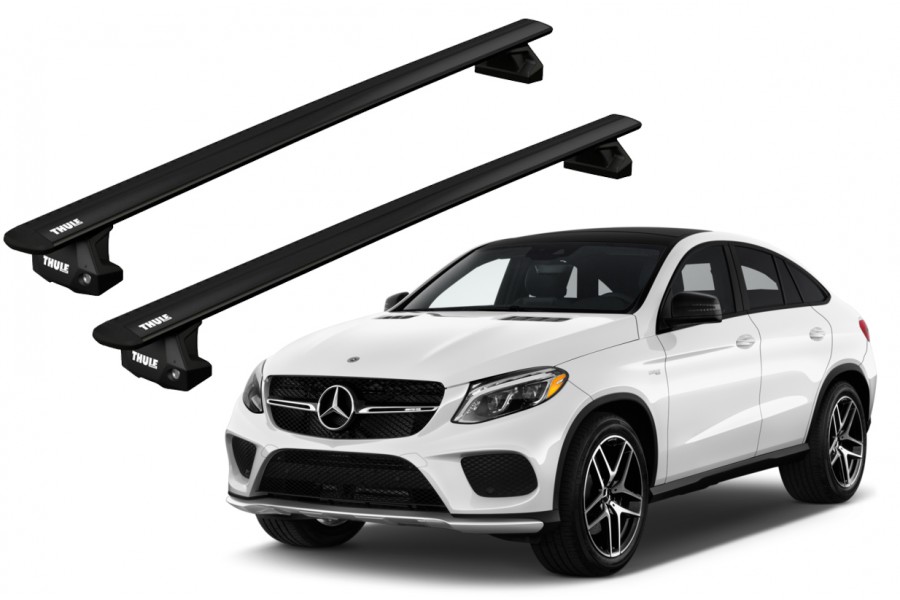 Barras THULE EVO WingBar para autos MERCEDES BENZ GLE Coupe (C167) desde 2019 negro