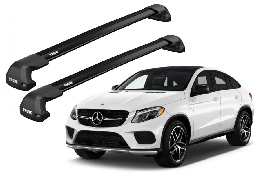 Barras THULE EDGE Flush para autos MERCEDES BENZ GLE Coupe (C167) desde 2019 negro