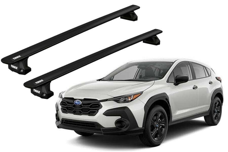Barras THULE EVO WingBar para autos SUBARU Crosstrek desde 2023 negro