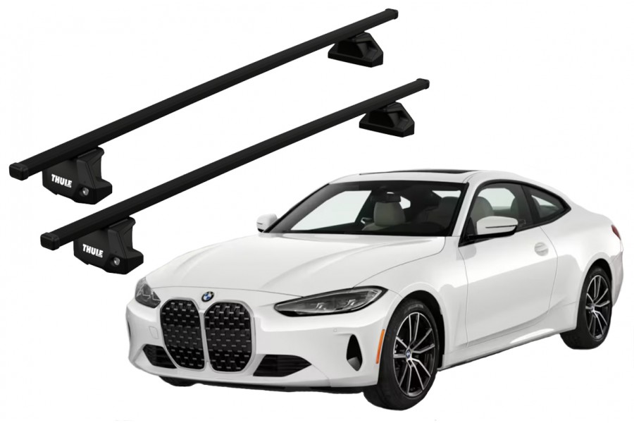 Barras THULE EVO SquareBar para autos BMW 4-Series (G22) desde 2021