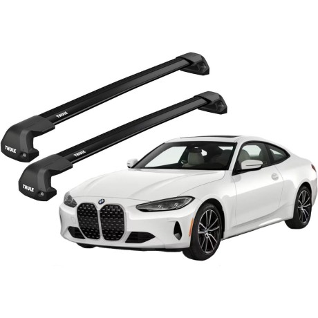 Barras THULE EDGE Flush para autos BMW 4-Series (G22) desde 2021 negro