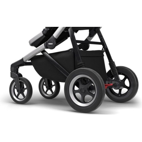 Coche Thule Sleek Black Midnight + Silla Auto Cybex Aton5