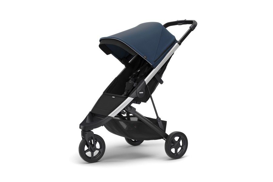 Coche Thule Spring Majolica + Silla Auto Cybex Nido Aton B2 I-Size