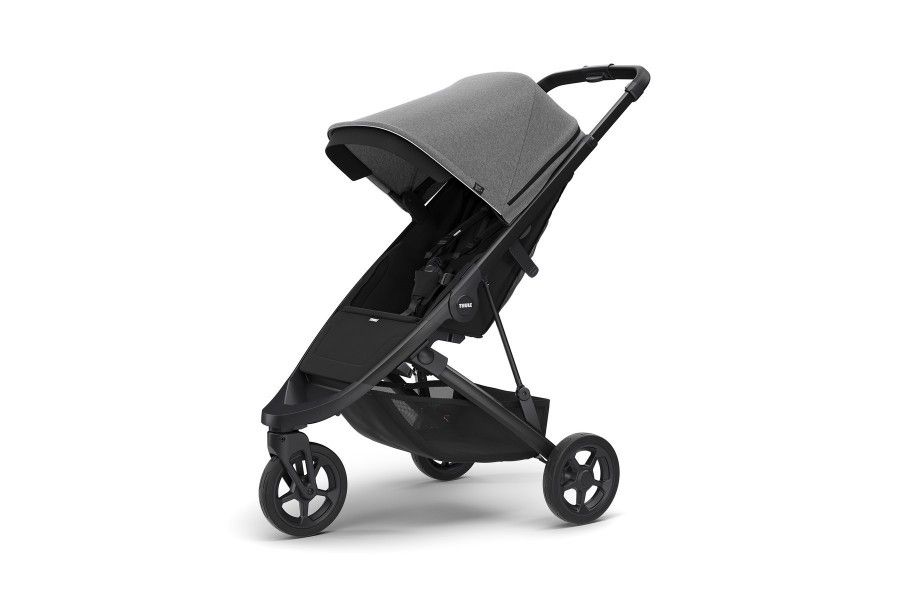 Coche Thule Spring Grey + Silla Auto Cybex Nido Aton B2 I-Size
