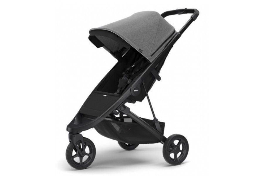Coche Thule Spring Grey + Silla Auto Cybex Nido Aton B2 I-Size