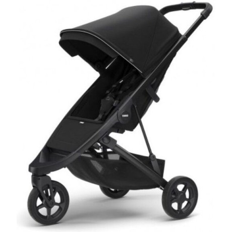 Coche Thule Spring Black + Silla Auto Cybex Nido Aton B2 I-Size