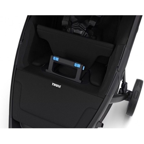 Coche Thule Spring Black Misty + Silla Auto Cybex Nido Aton B2 I-Size