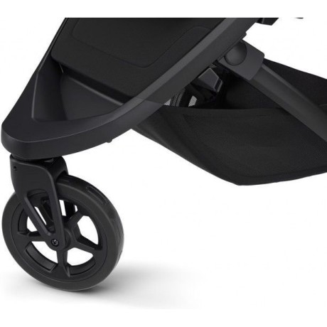Coche Thule Spring Black Misty + Silla Auto Cybex Nido Aton B2 I-Size