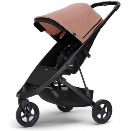 Coche Thule Spring Black Misty + Silla Auto Cybex Nido Aton B2 I-Size