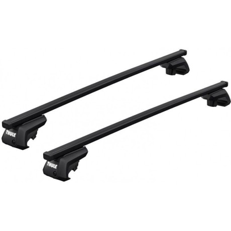 Barras THULE EVO SquareBar para autos FORD Territory desde 2020 - 2023 negro