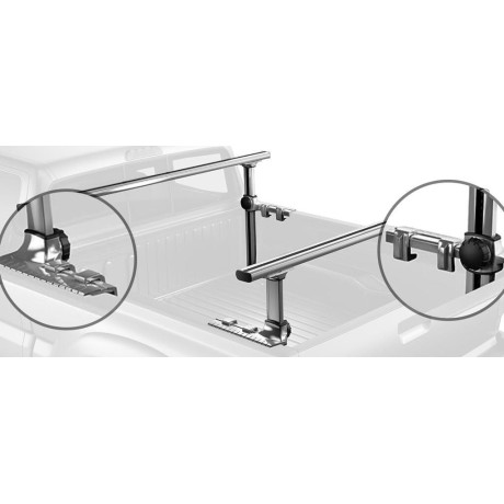 Thule Base Assembly (Front Left & Rear Right) Aluminio