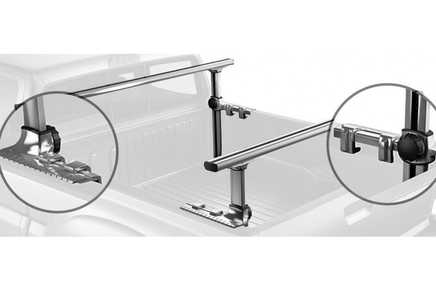 Thule Base Assembly (Front Left & Rear Right) Aluminio