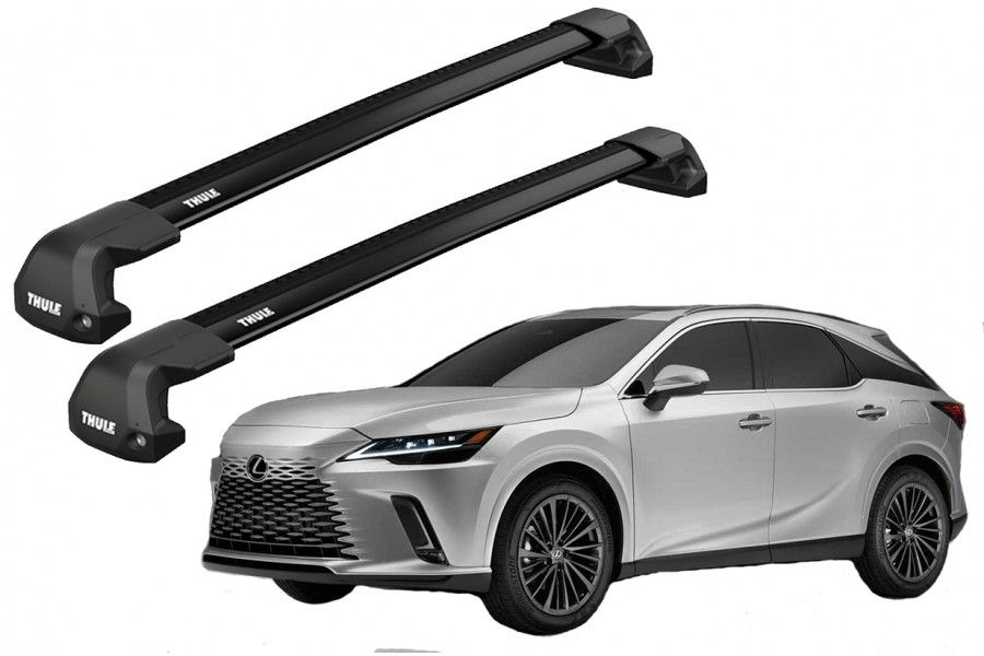 Barras THULE EDGE Flush para autos LEXUS RX-Series desde 2023 negro