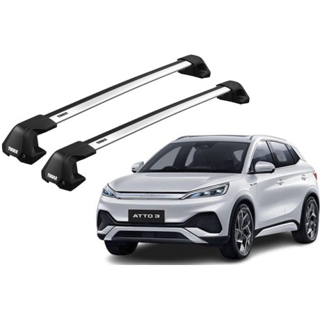 Barras THULE EDGE Flush para autos BYD Yuan Plus desde 2022