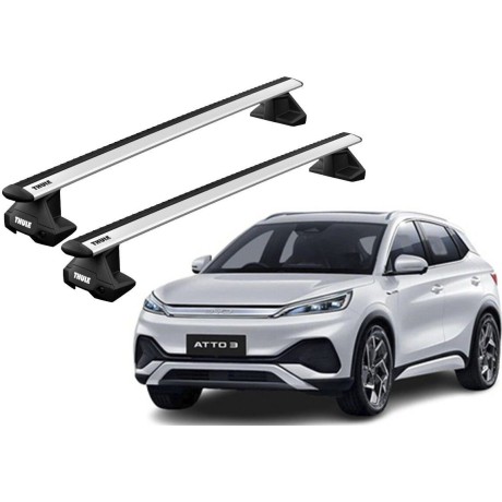 Barras THULE EVO WingBar para autos BYD Yuan Plus desde 2022