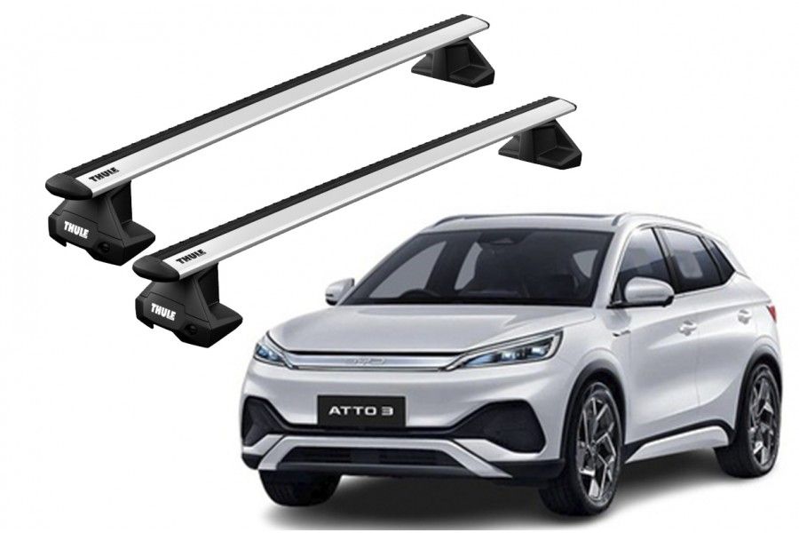 Barras THULE EVO WingBar para autos BYD Yuan Plus desde 2022