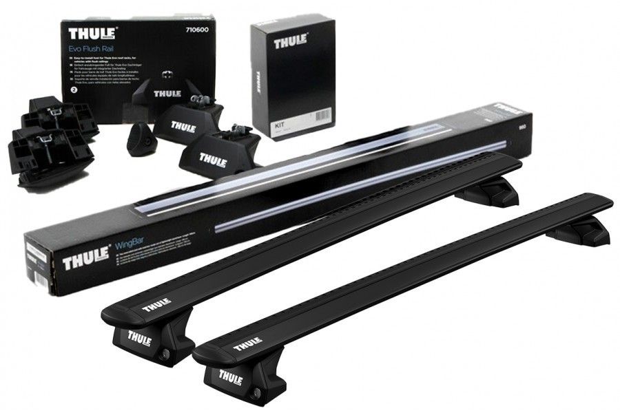 Barras THULE EVO WingBar para autos KIA EV9 desde 2023 negro