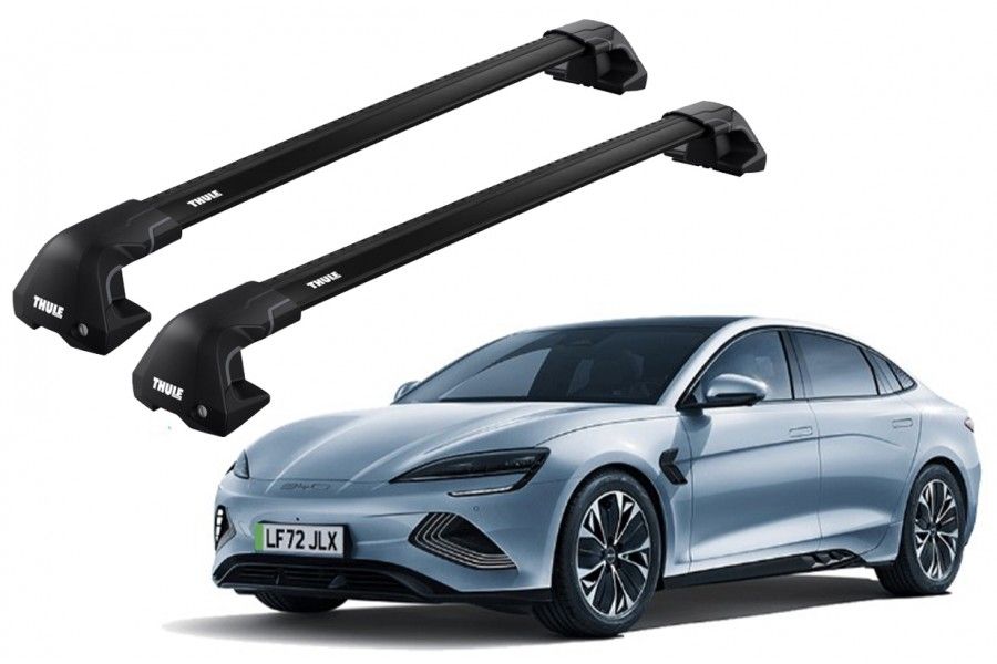 Barras THULE EDGE Flush para autos BYD Seal desde 2022 negro