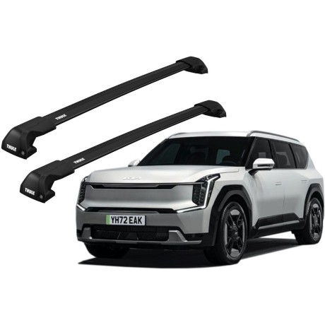 Barras THULE EDGE Flush para autos KIA EV9 desde 2023 negro