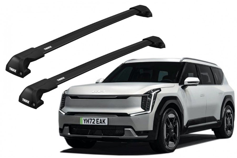 Barras THULE EDGE Flush para autos KIA EV9 desde 2023 negro