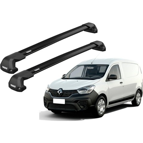 Barras THULE EDGE Flush para Van RENAULT Express desde 2021 - 2023 negro