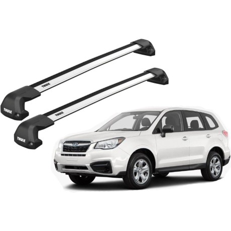 Barras THULE EDGE Flush para autos SUBARU Forester desde 2019-2024