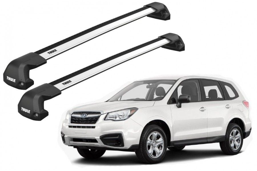 Barras THULE EDGE Flush para autos SUBARU Forester desde 2019-2024