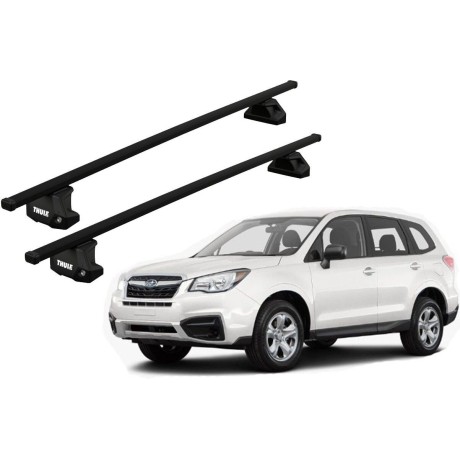 Barras THULE EVO SquareBar para autos SUBARU Forester desde 2019-2024