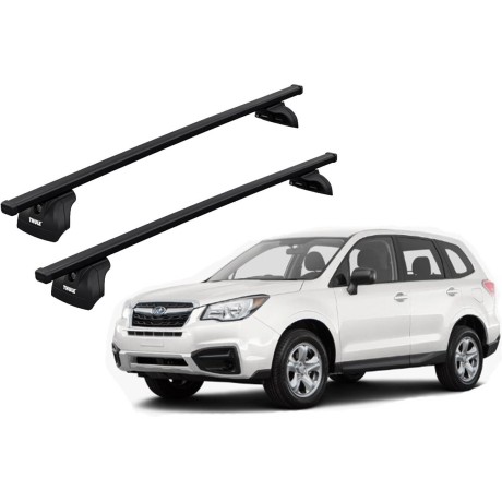 Barras THULE SquareBar para autos SUBARU Forester desde 2019-2024