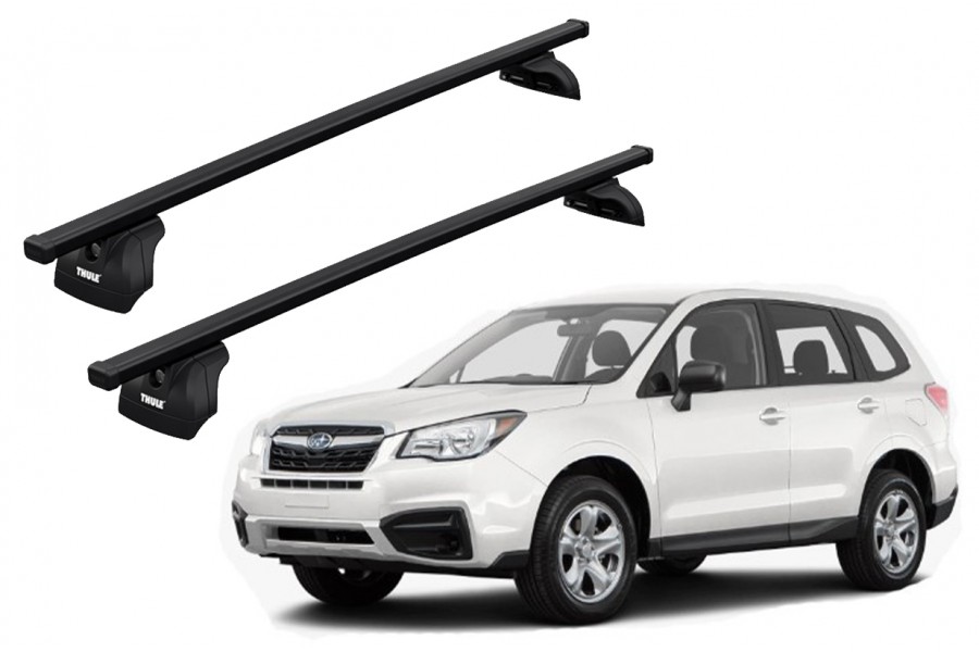 Barras THULE SquareBar para autos SUBARU Forester desde 2019-2024