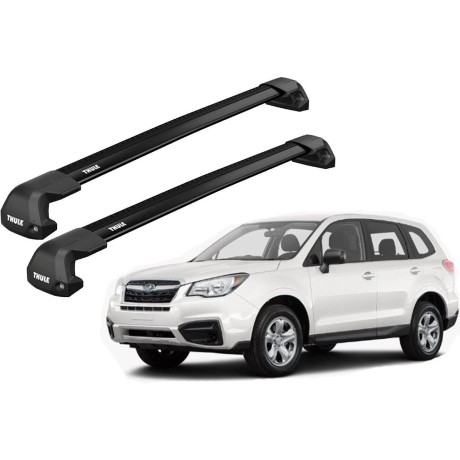 Barras Thule SUBARU Forester 13-18 PF / EDGE Flush BLACK