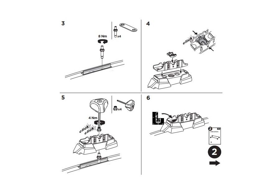 Kit De Anclaje Thule 187097