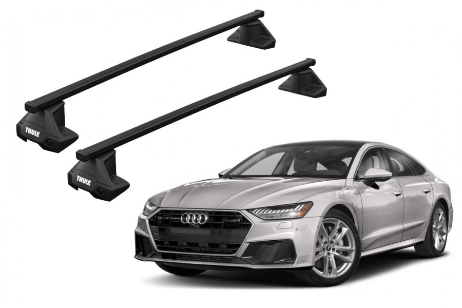 Barras THULE EVO SquareBar para autos AUDI A7 desde 2018 a 2024