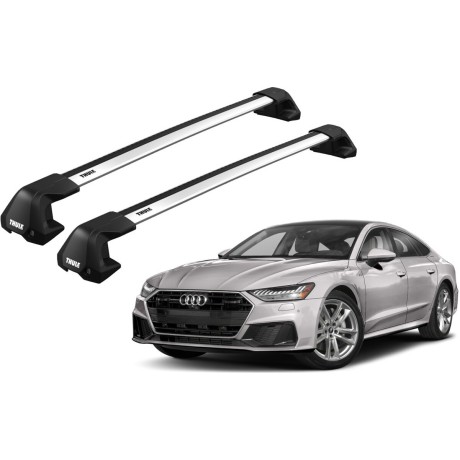 Barras THULE EDGE Flush para autos AUDI A7 desde 2018 a 2024