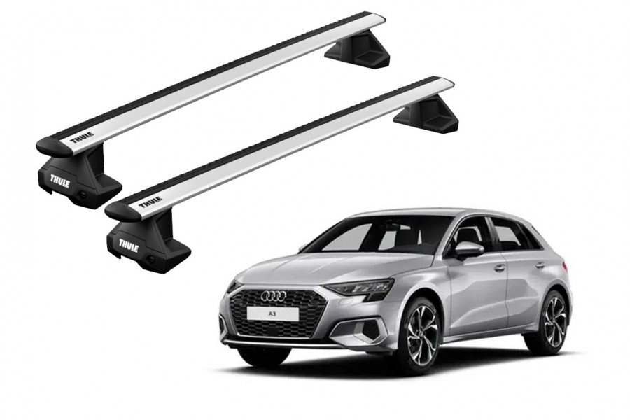 Barras THULE EVO WingBar para autos AUDI A3 Sportback desde 2020